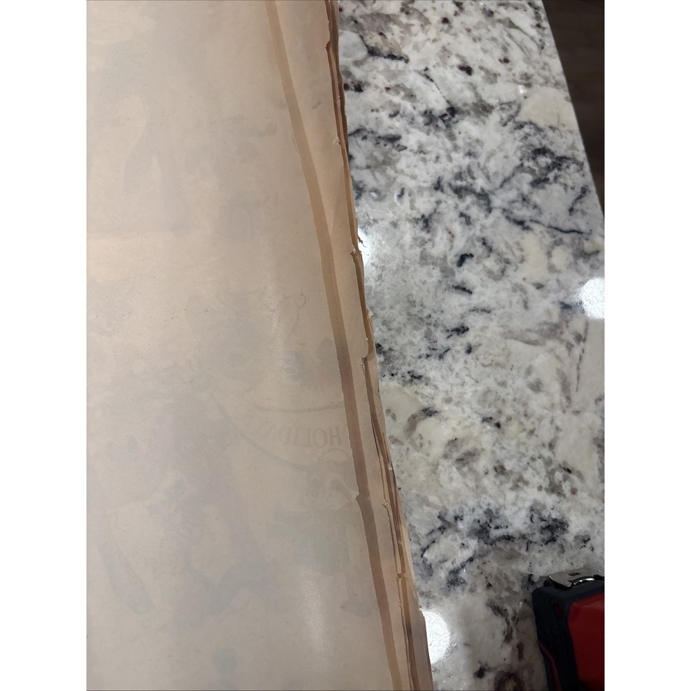 9 VTG LK‎ Powell Woodland Animals Happy Holidays Wrapping Paper gift wrap READ - Picture 12 of 16